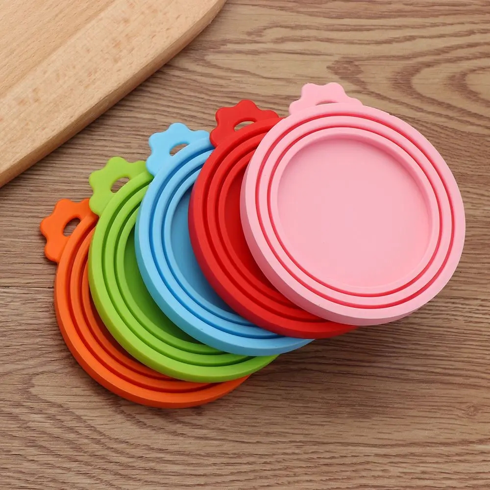 Couvercle en silicone flexible, parfaitement adapté à différents diamètres de bocaux