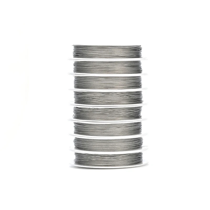 Stahl Draht 0.8mm, hervorragend geeignet für die Herstellung von robustem Schmuck