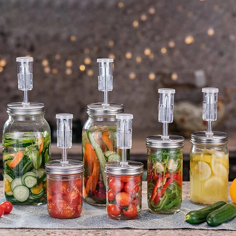Ease of installation and use of the cap for fermenting products