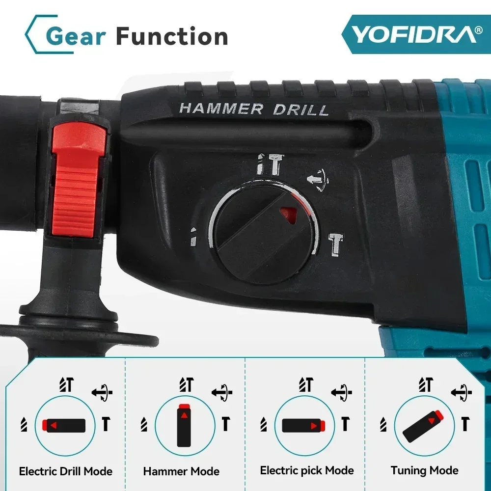 Multifunctional drill YOFIDRA, suitable for professionals
