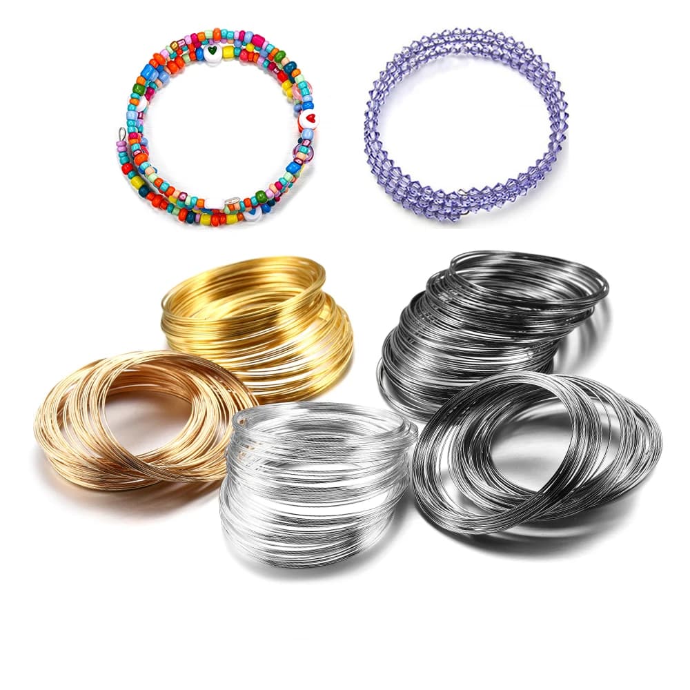 Silver wire for creating jewelry, perfect for bracelets