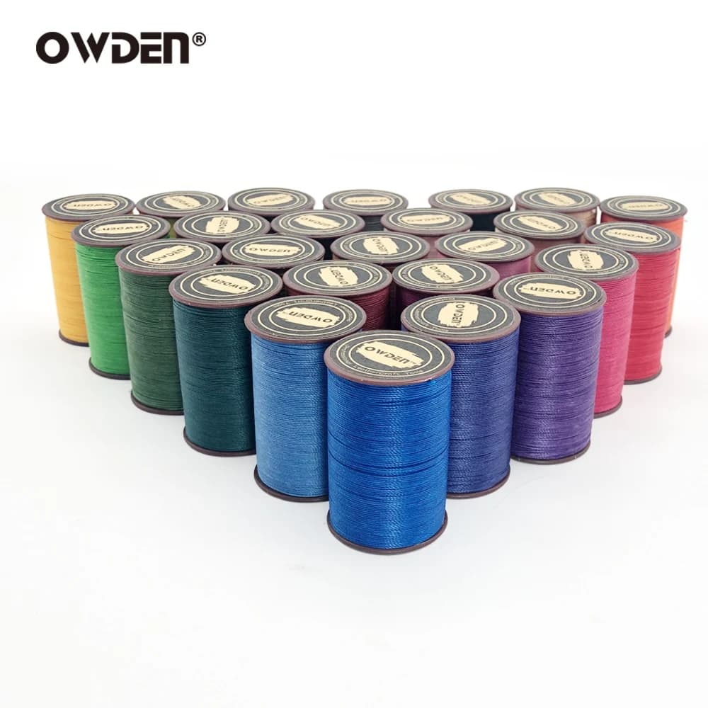 Fils cirés multicolores, parfaits pour la couture et le tricot