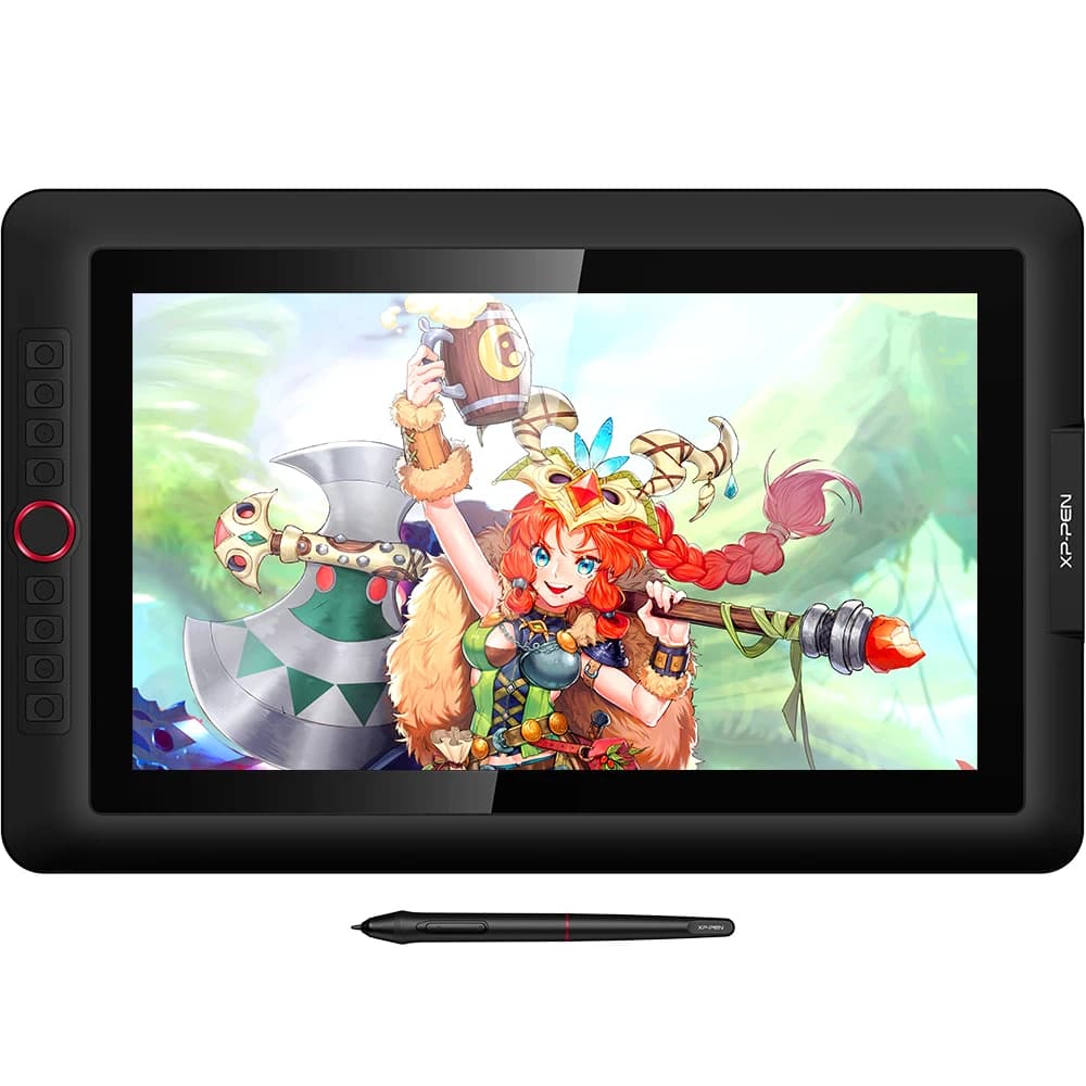 Tablet gráfico multifuncional XPPen Artist 15.6 Pro com suporte para inclinação de 60 graus da caneta