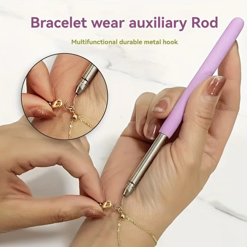 Image of a bracelet fastening tool on a white background