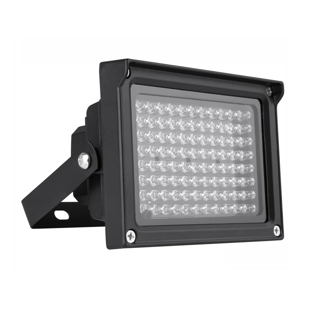 Lámpara infrarroja a prueba de agua con 96 LED para visión nocturna