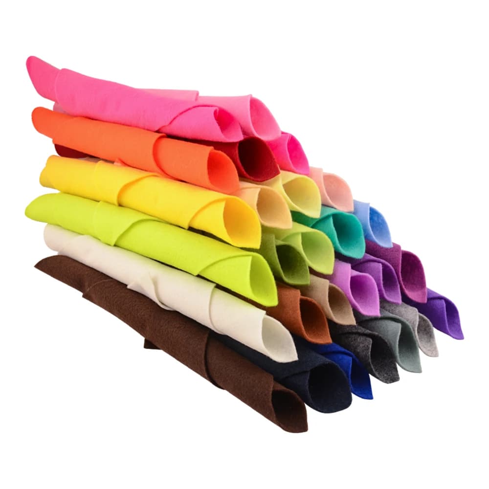 Quality felt with excellent texture for crafting and creativity