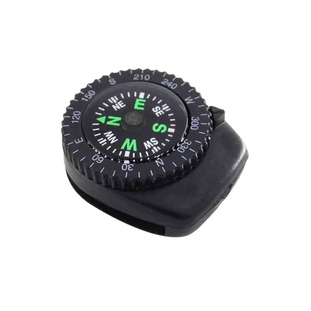 Compact hiking compass for navigation in natural conditions