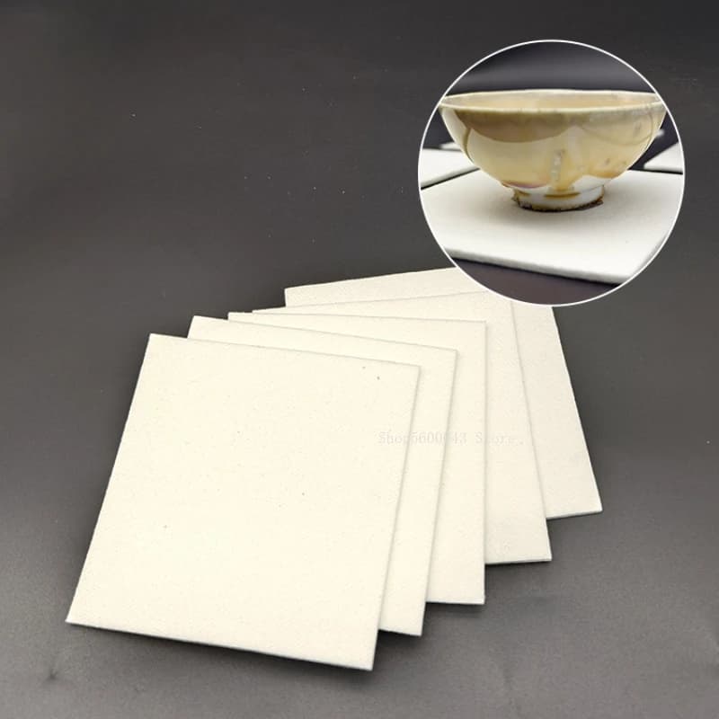High-temperature ceramic firing plates, resistant up to 1200°C