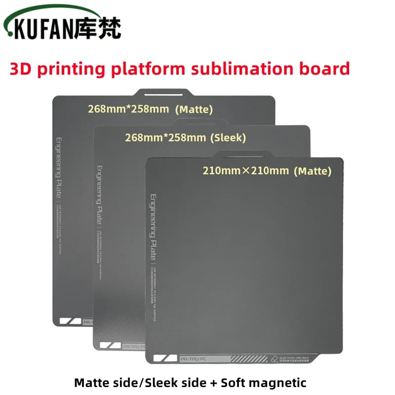 Image of the 3D Printer Hot Bed Plate with Magnetic Steel Coating for Bambu Lab X1 P1P