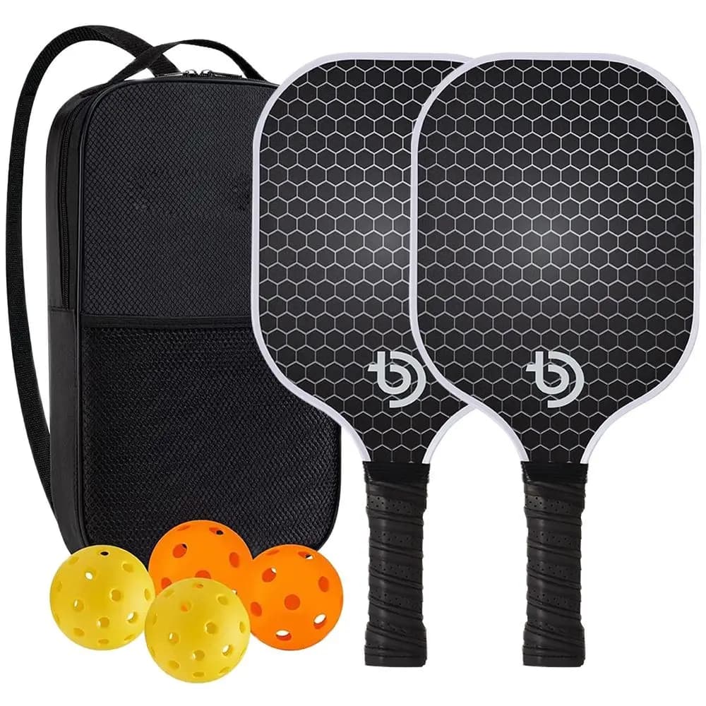 Image of a graphite pickleball paddle approved by USAPA